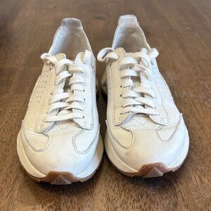 Clarks Women's White Sneakers
